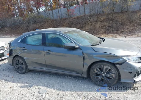 2019 Honda Civic Ex from USA, damaged, VIN SHHFK7H65KU418613